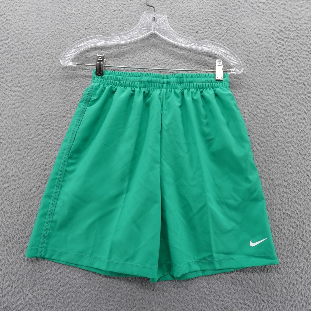 Nike Kids Dri FIT Training Shorts Green Youth‎ Size Large NEW